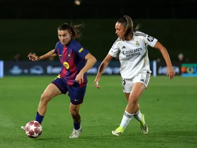 Barcelona z visoko zmago v Madridu z eno nogo že v polfinalu - Golavt